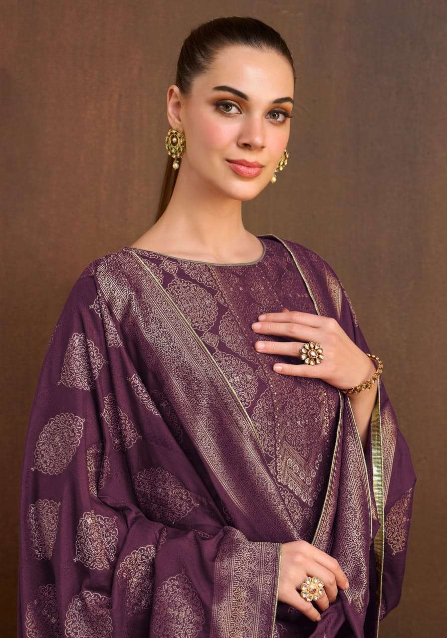 ALOK SUIT HUM SAFAR VOL 6 MALSIN JACQUARD PRINT SALWAR KAMEEZ MATERIAL WHOLESALER ALOK SUIT HUM SAFAR VOL 6 MALSIN JACQUARD PRINT SALWAR KAMEEZ MATERIAL WHOLESALER